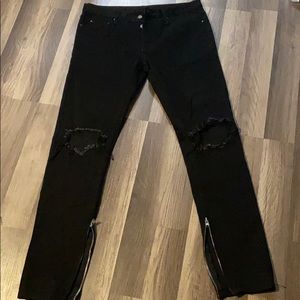 mnml mens jeans size 33